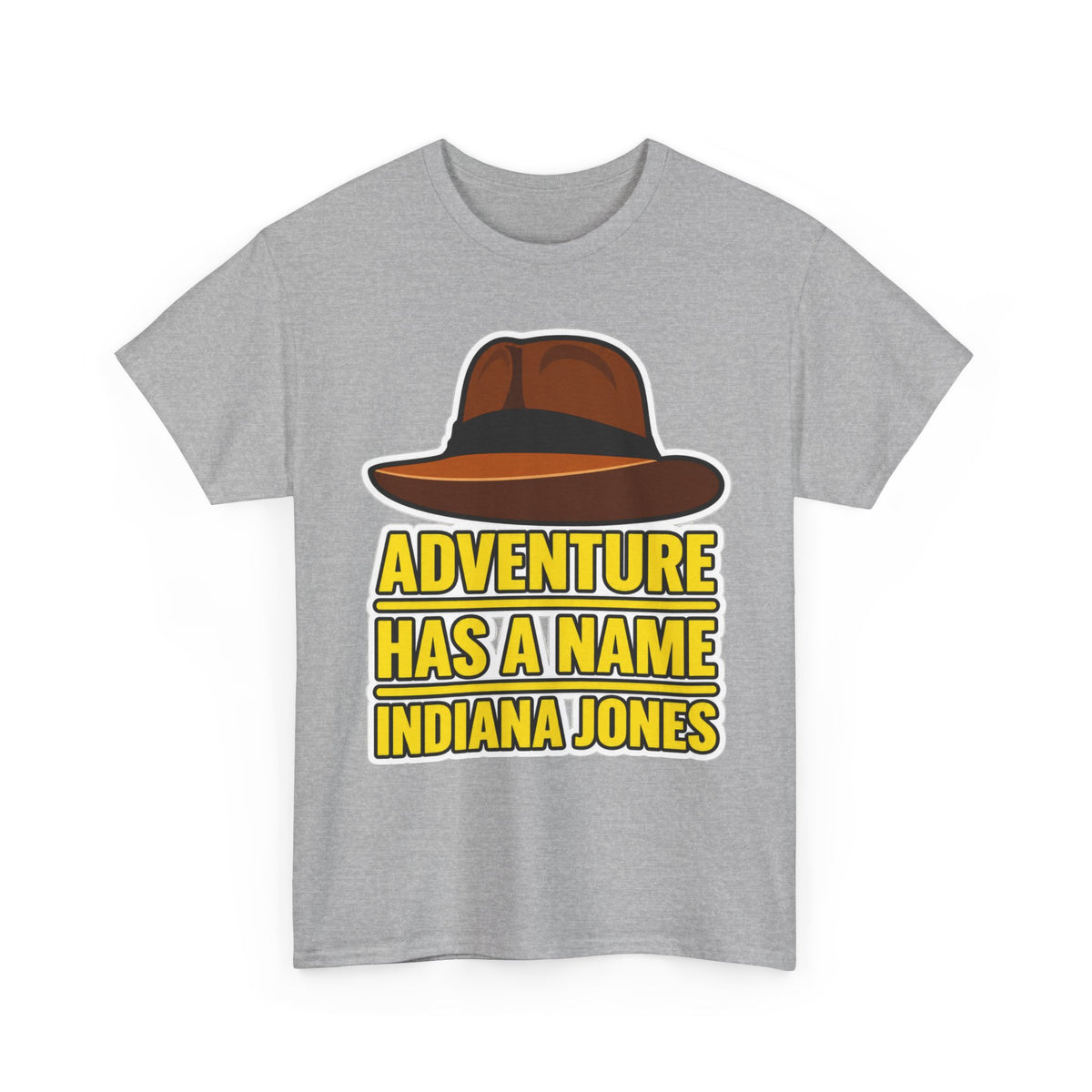 Adventure Has a Name Indiana Jones Graphic Cotton T-Shirt