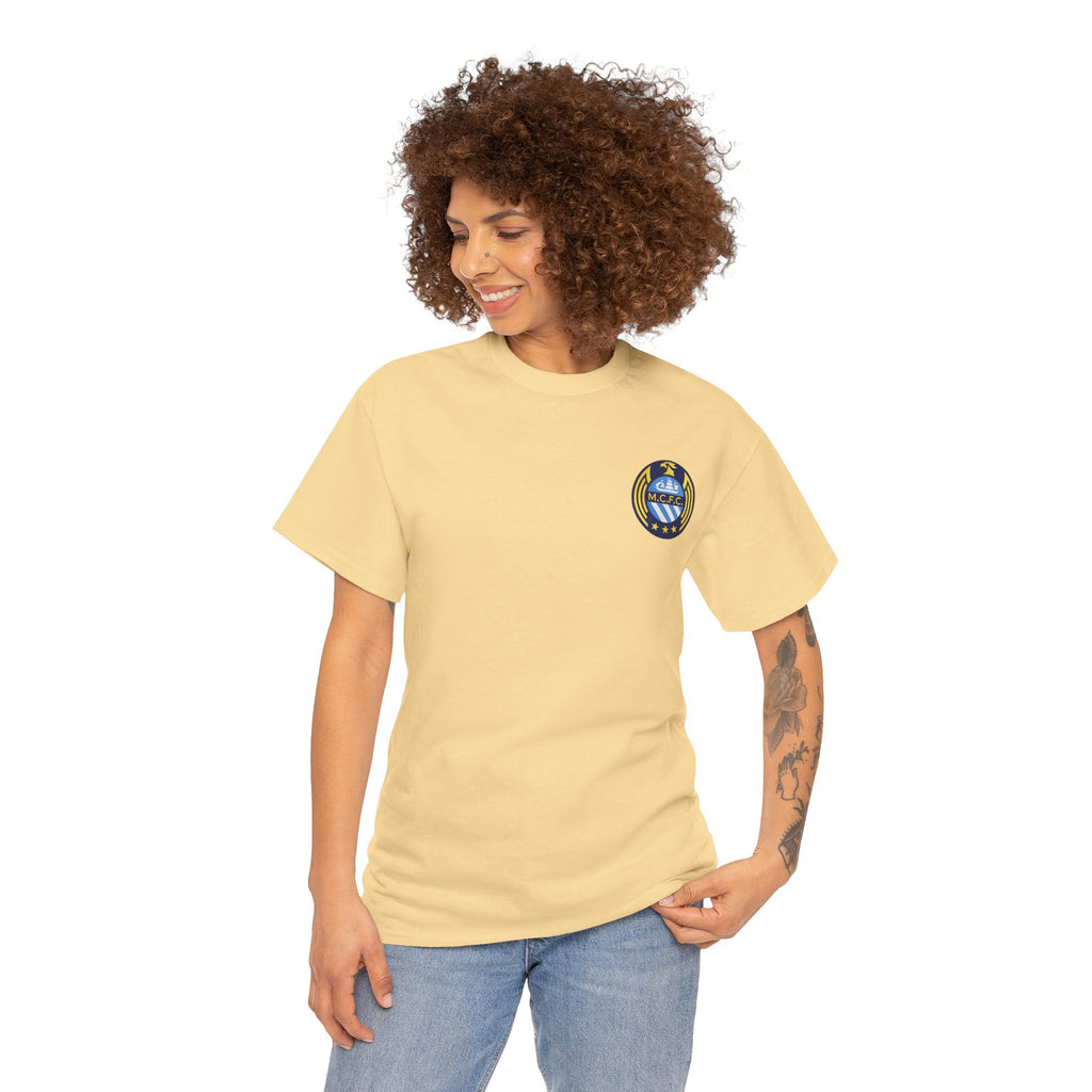 MCFC Unofficial Crest / Badge Tee — Nautical Compass Emblem Shirt