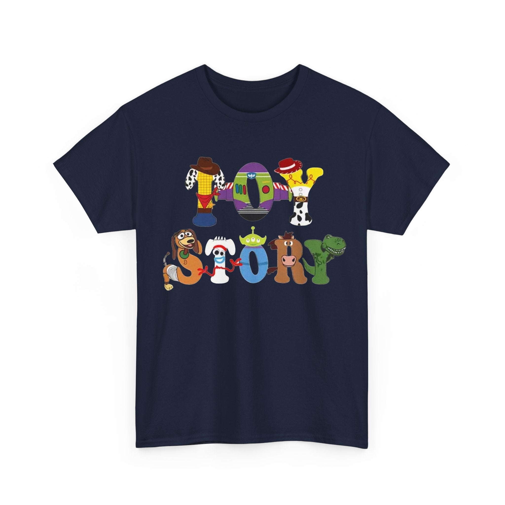 Toy Story Character Name Tee — "Toy Story" Graphic T-Shirt