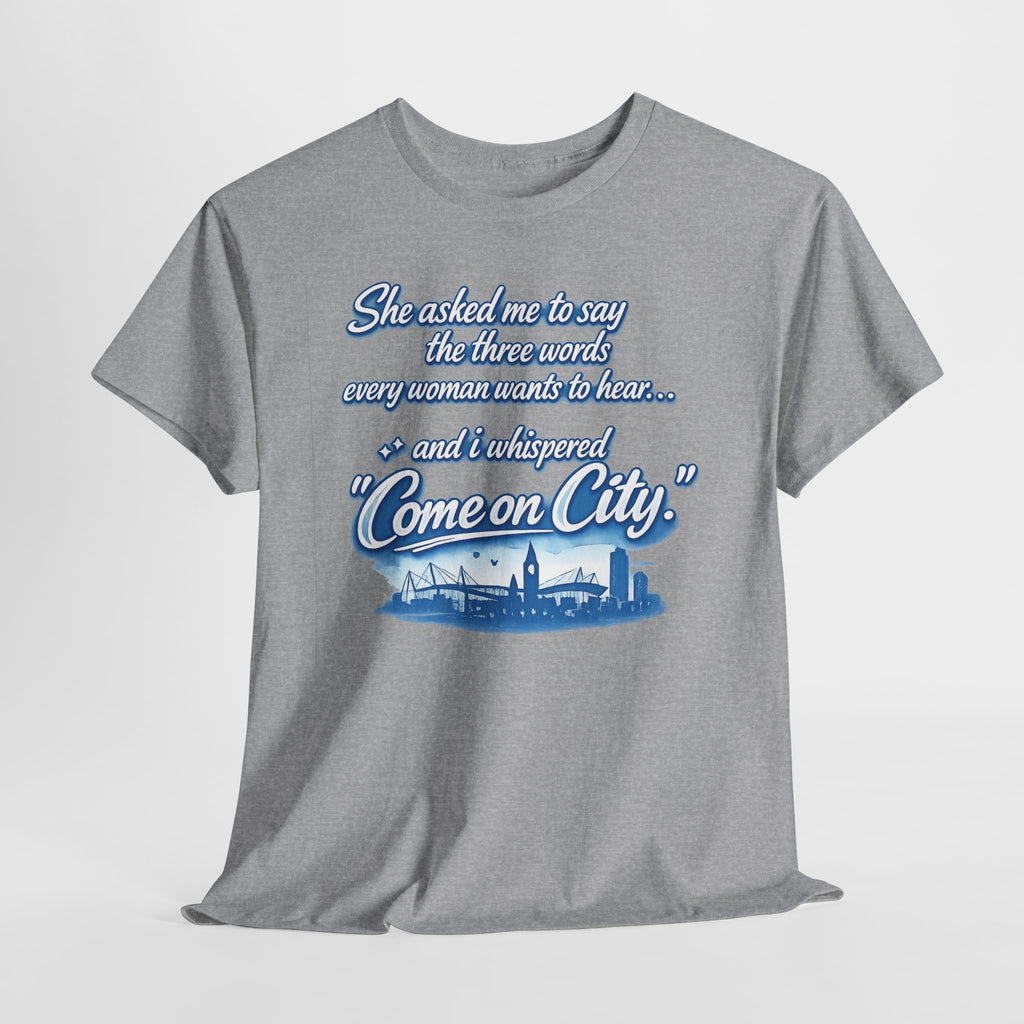 Come on City Skyline Tee — Retro Script Urban Pride T‑Shirt