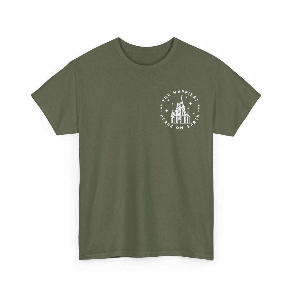 Castle Graphic Tee — "The Happiest Place on Earth" Theme Park T‑Shirt