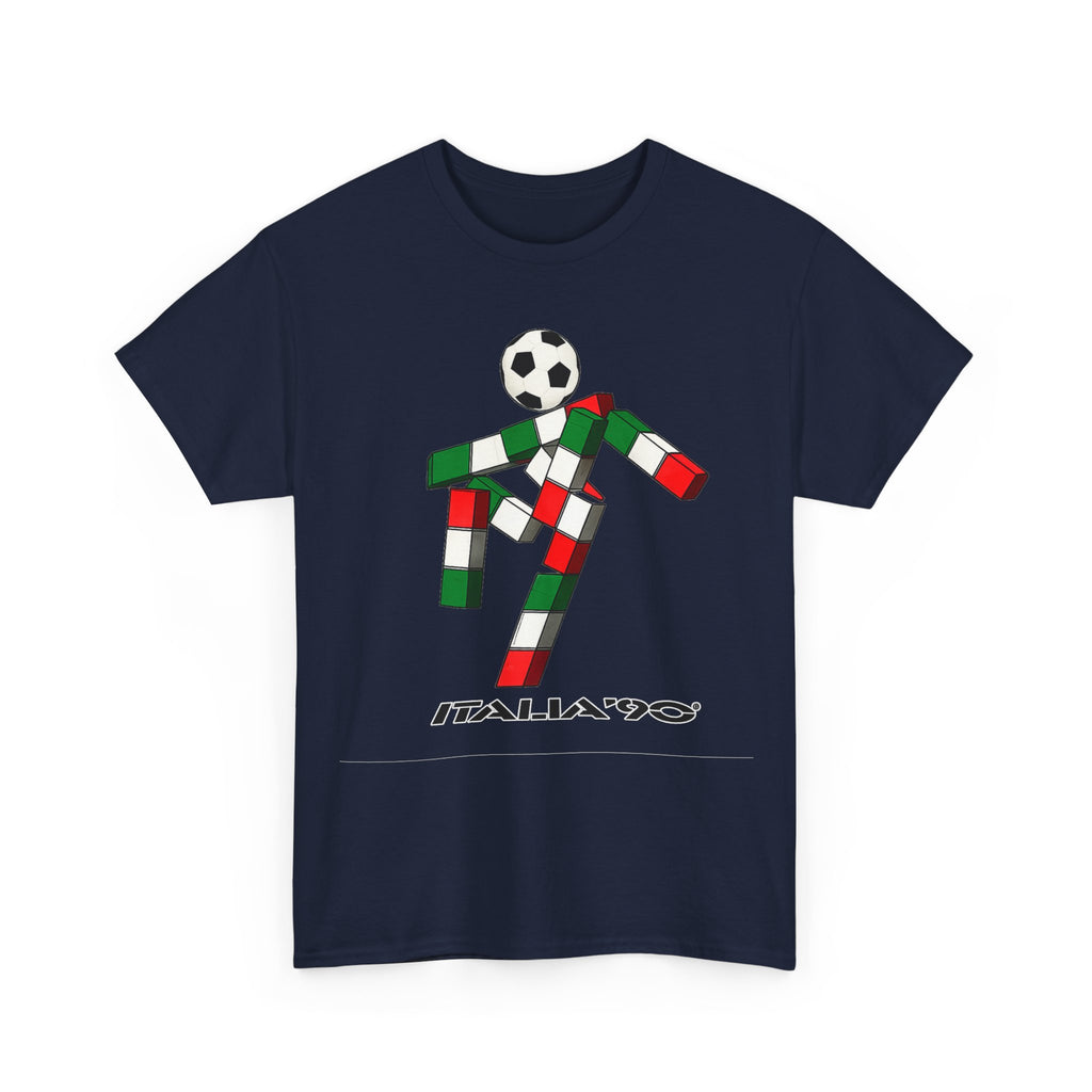 Italia '90 Soccer T‑Shirt — Retro Italian Football World Cup Tee