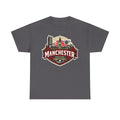 Manchester England Skyline T-Shirt — Vintage City Crest Tee