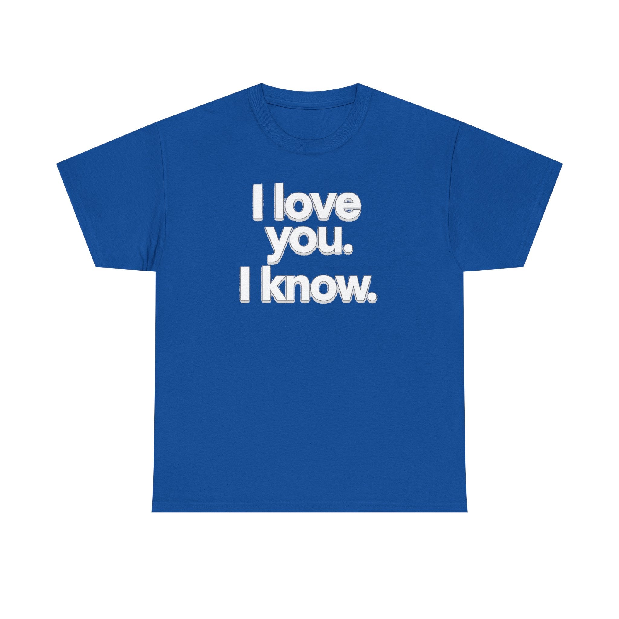I Love You I Know Saying T‑Shirt from Star Wars