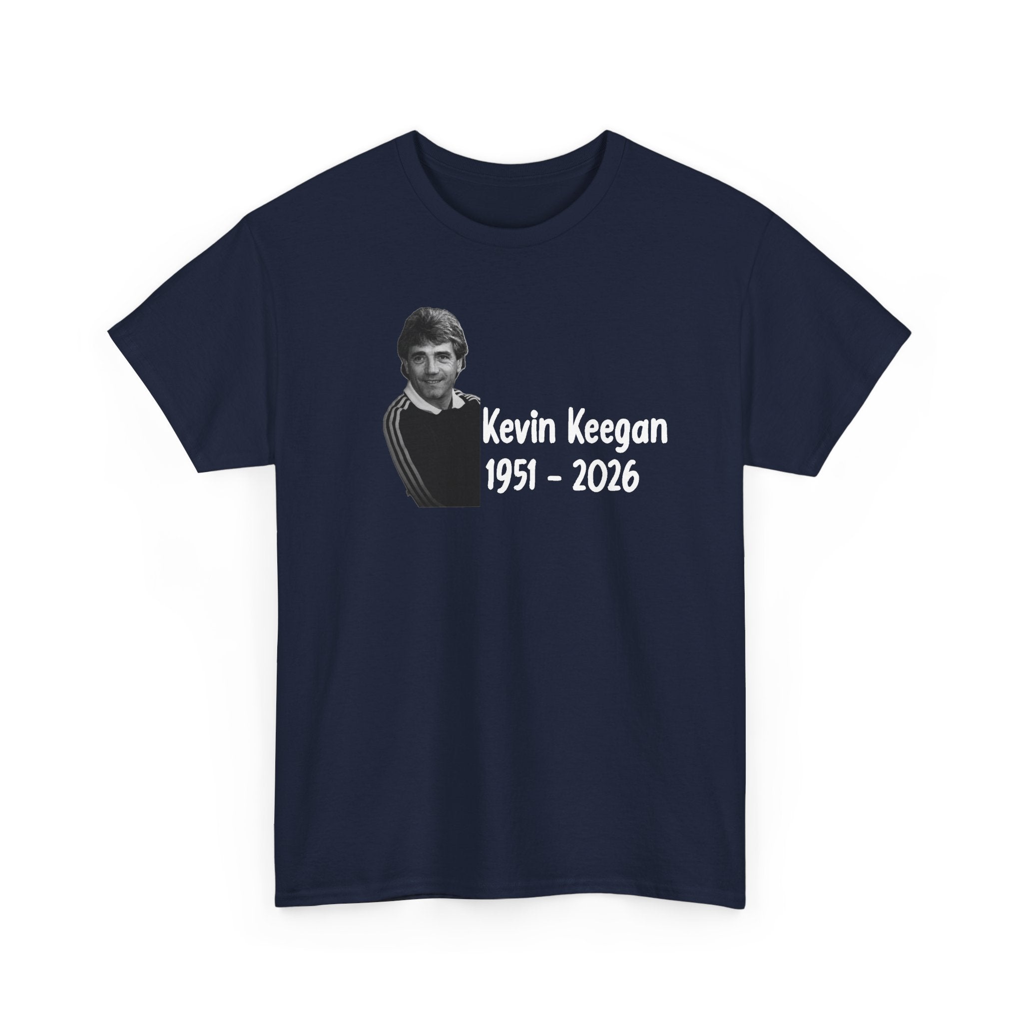 Kevin Keegan Tribute Tee - 'Kevin Keegan 1951 - 2026' Memorial T-Shirt