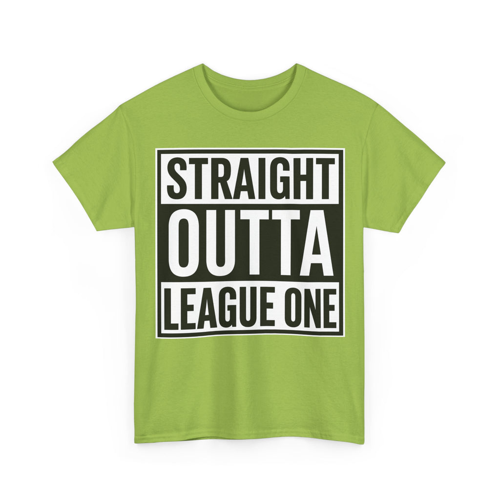 Straight Outta League One T‑Shirt — Football Fan Tee