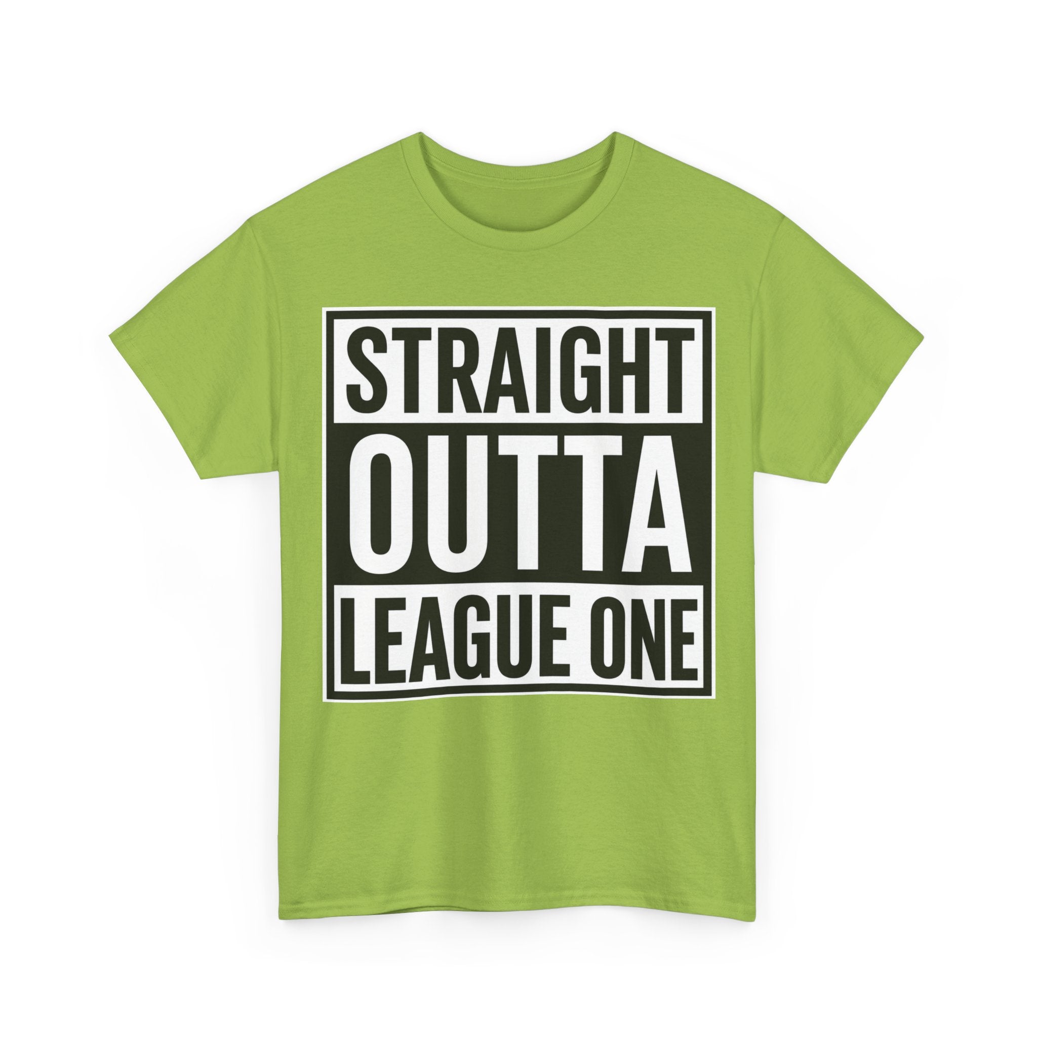 Straight Outta League One T‑Shirt — Football Fan Tee