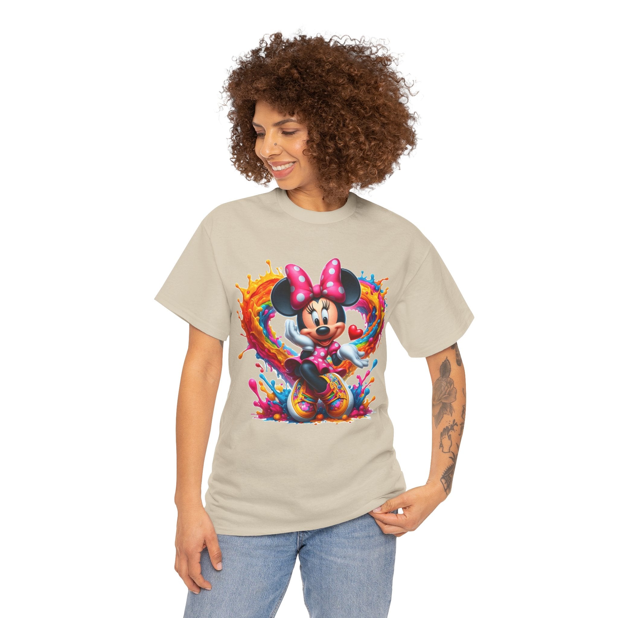 Minnie Mouse Unofficial Color Splash T‑Shirt