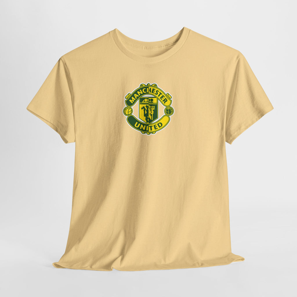 Manchester United Retro Crest Cotton T-Shirt