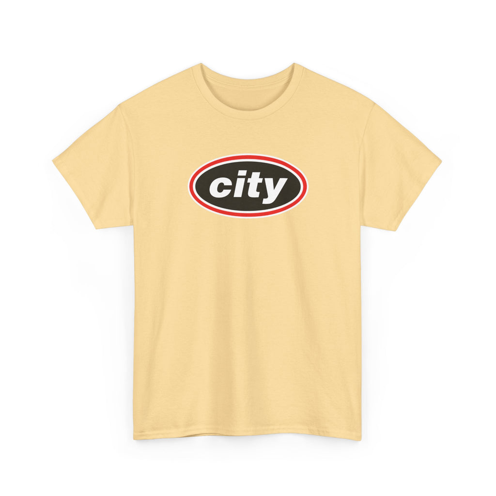 Manchester City Oasis Inspired Logo Cotton T-Shirt