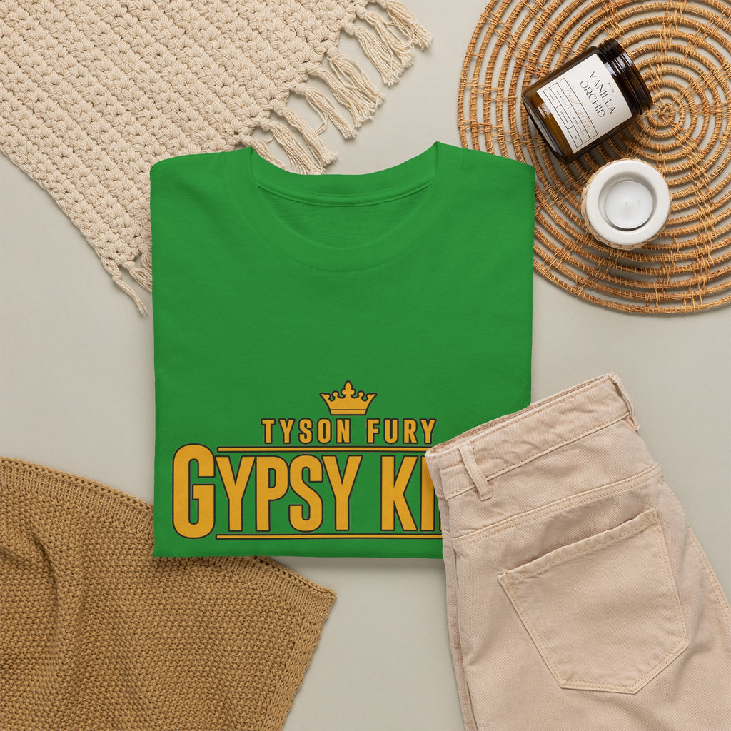 T-Shirt — "Gypsy King" Retro Crown Boxing Tribute Tee