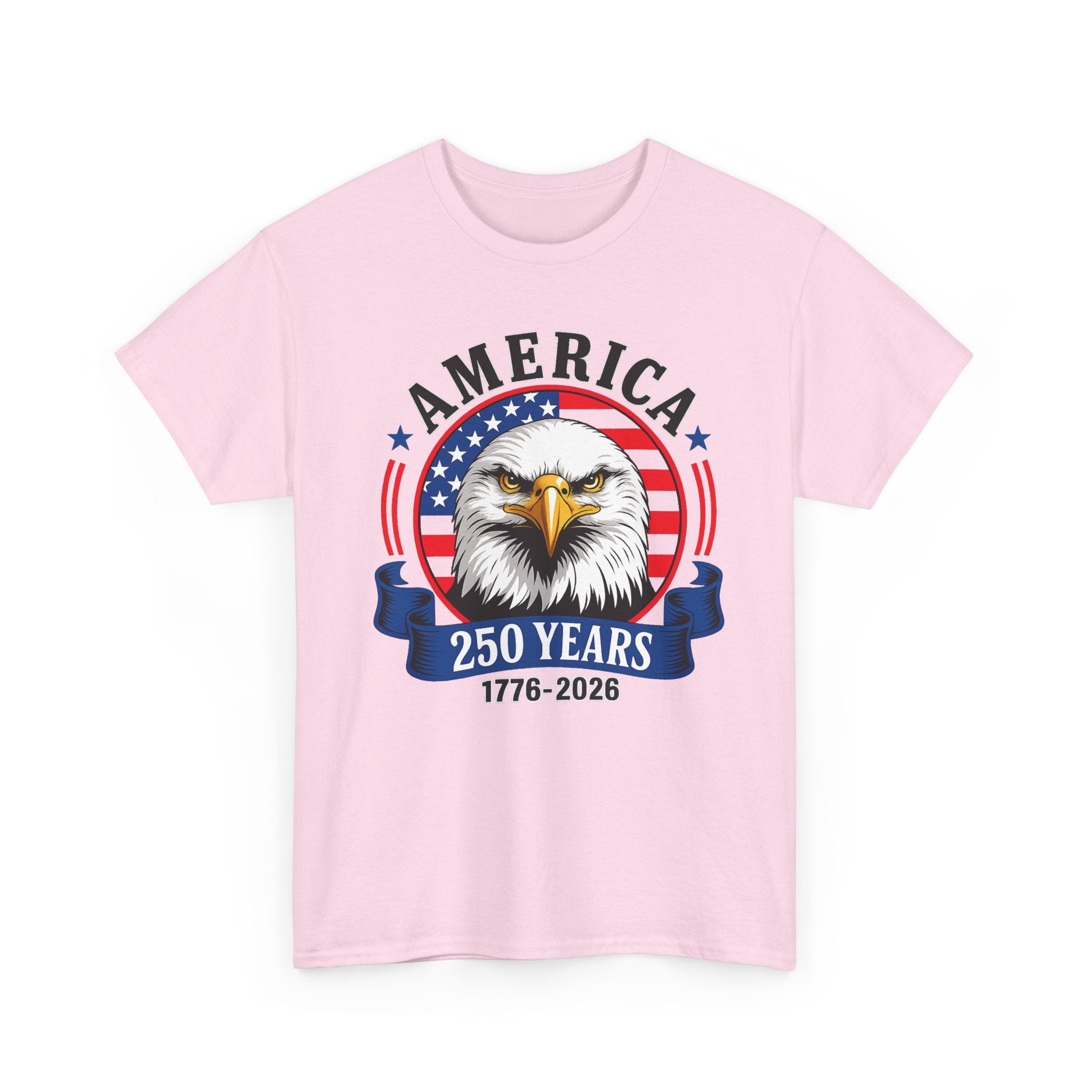 America 250 Years T-Shirt – Bald Eagle 1776–2026 Patriotic Tee
