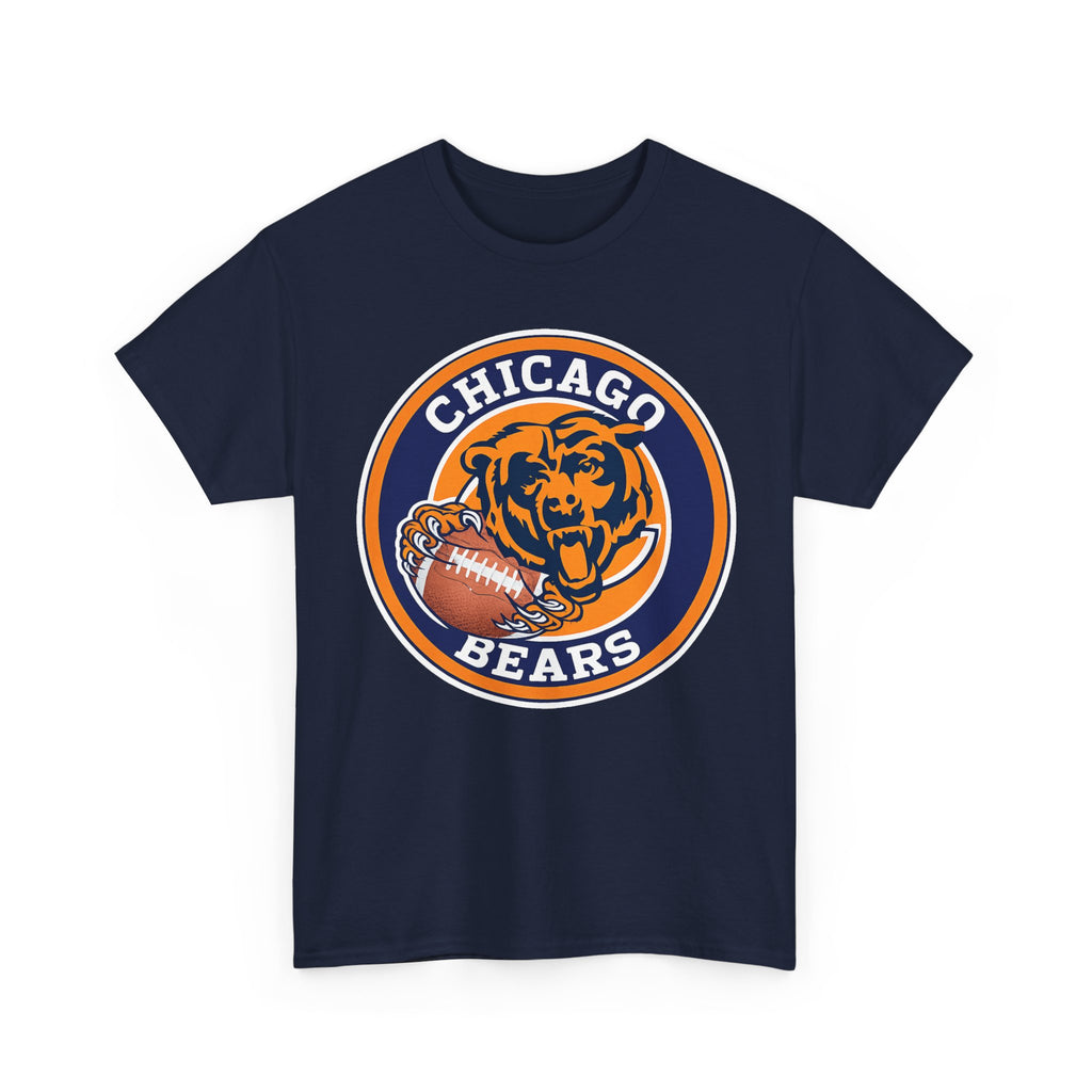 Chicago Bears Vintage Football Tee - Cotton T-Shirt