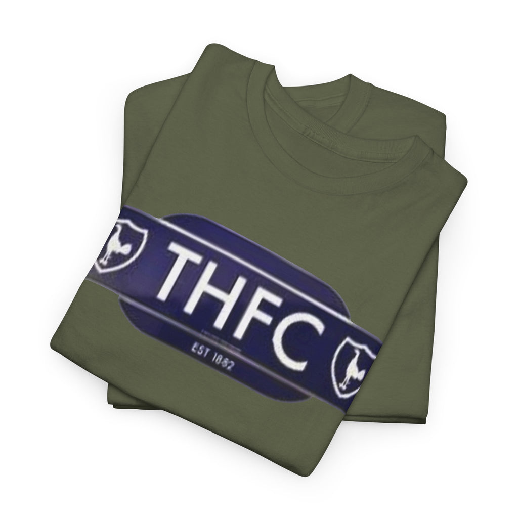 Tottenham Hotspur Railway Sign Tee — Tottenham Football Club Fan Shirt