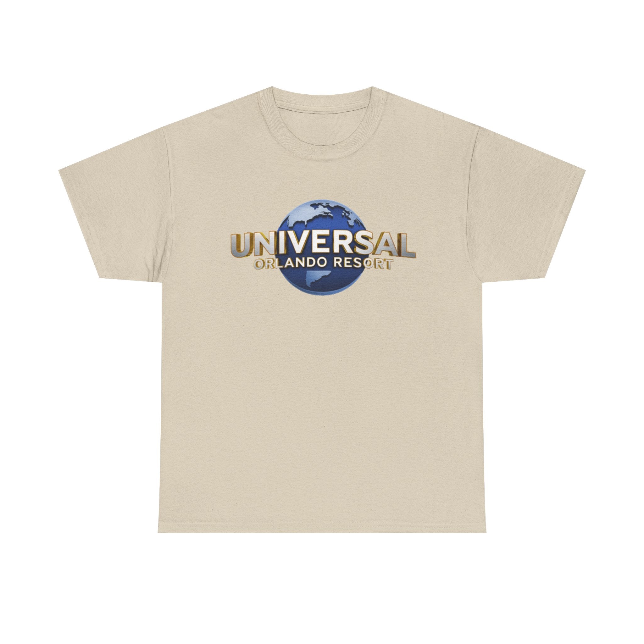Universal Orlando Resort T‑Shirt — Retro Globe Logo Souvenir Tee