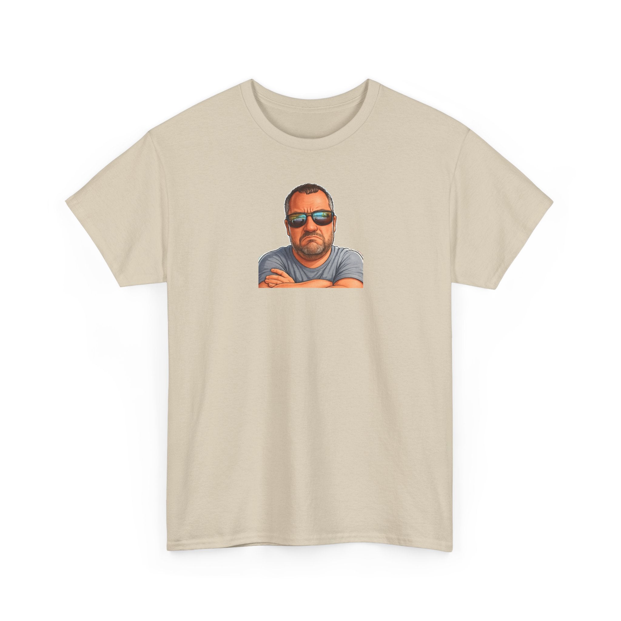 Go Ahead Make My Day T-Shirt — Sunglasses Guy Graphic Tee