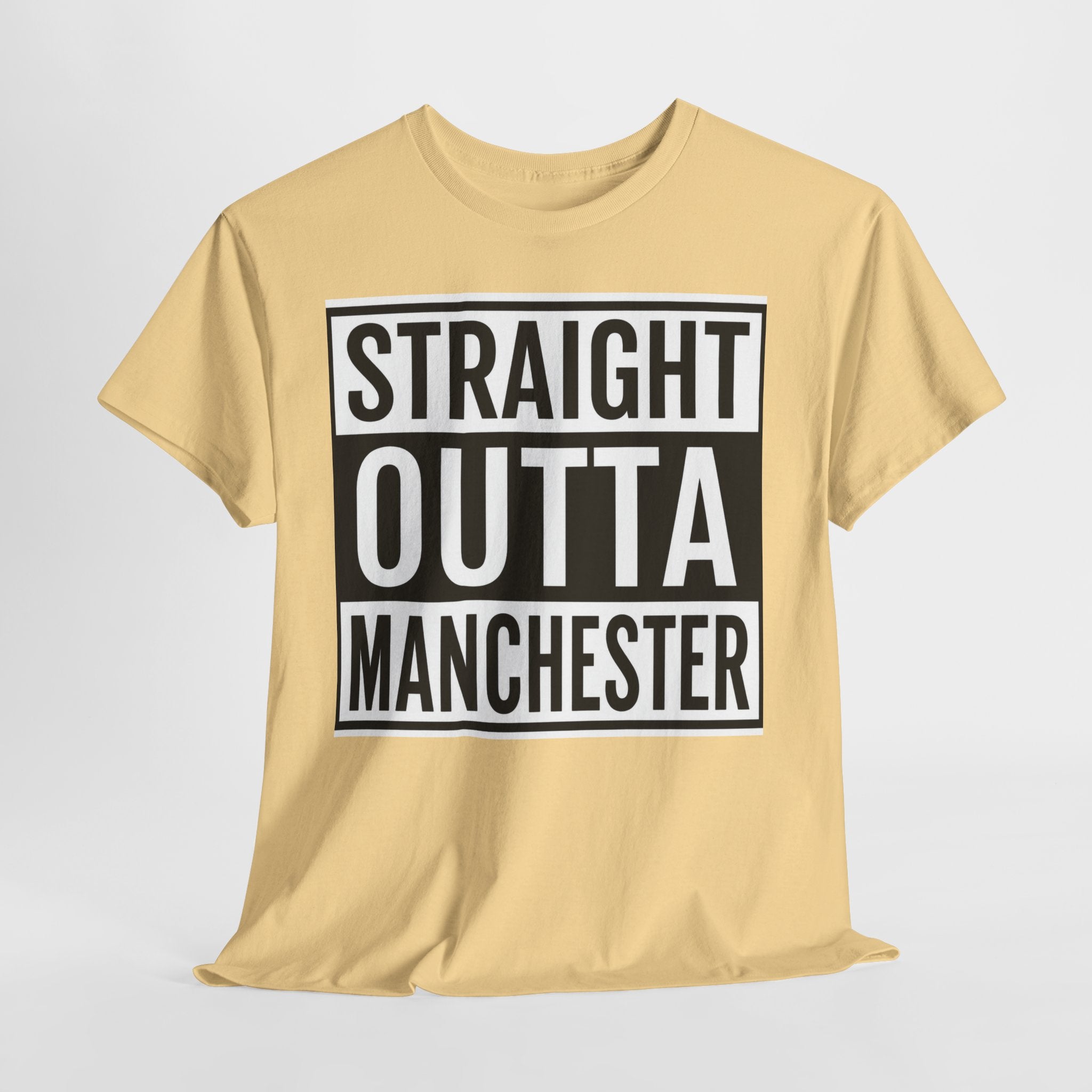 Straight Outta Manchester T-Shirt — Bold City Pride Tee