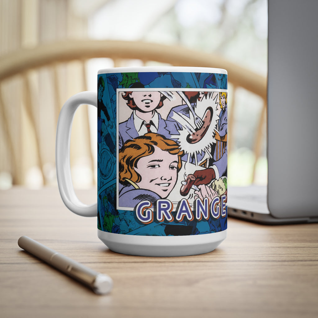 Grange Hill Retro Classic TV Comic Ceramic Coffee Mug — 11oz & 15oz