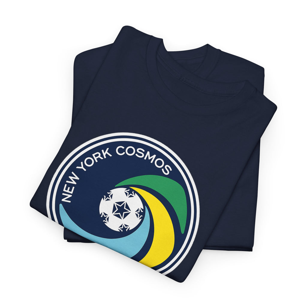 New York Cosmos Retro Logo Cotton T‑Shirt — Vintage Soccer Tee