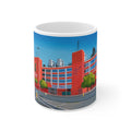Kellogg's Manchester Ceramic Coffee Mug — City Arena Illustration, 11oz & 15oz