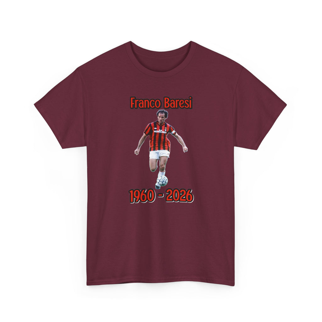 Franco Baresi 1960–2023 Memorial Soccer Tribute Tee