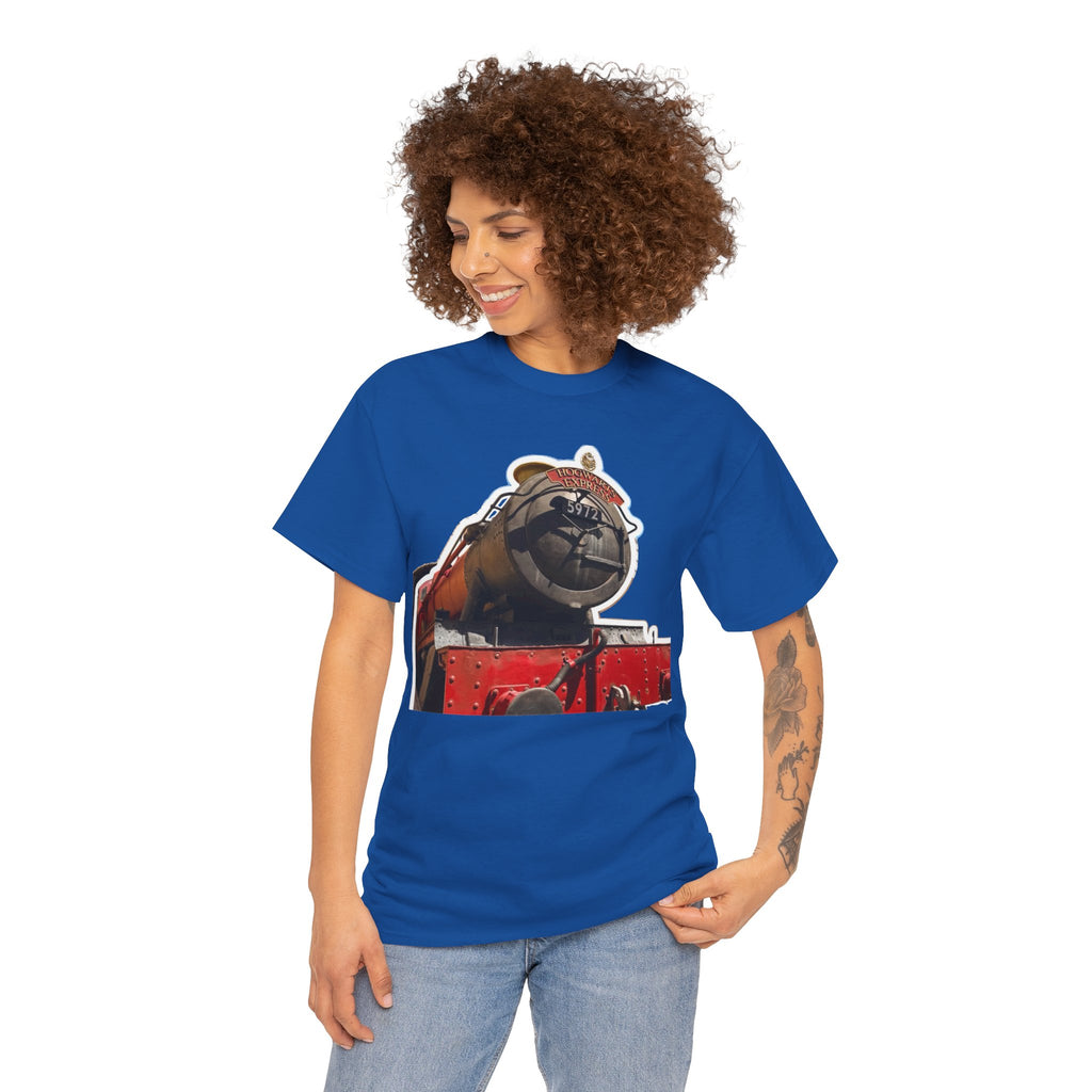 Hogwarts Express Steam Engine Train T-Shirt – Vintage Locomotive Graphic Tee