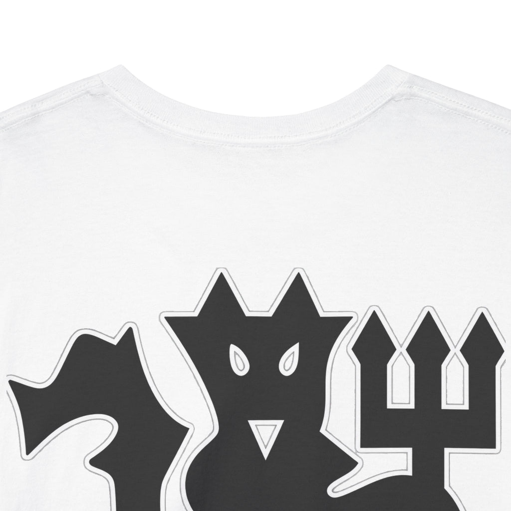 Manchester United Devil Cotton T-Shirt – Retro Trident Football Crest Tee