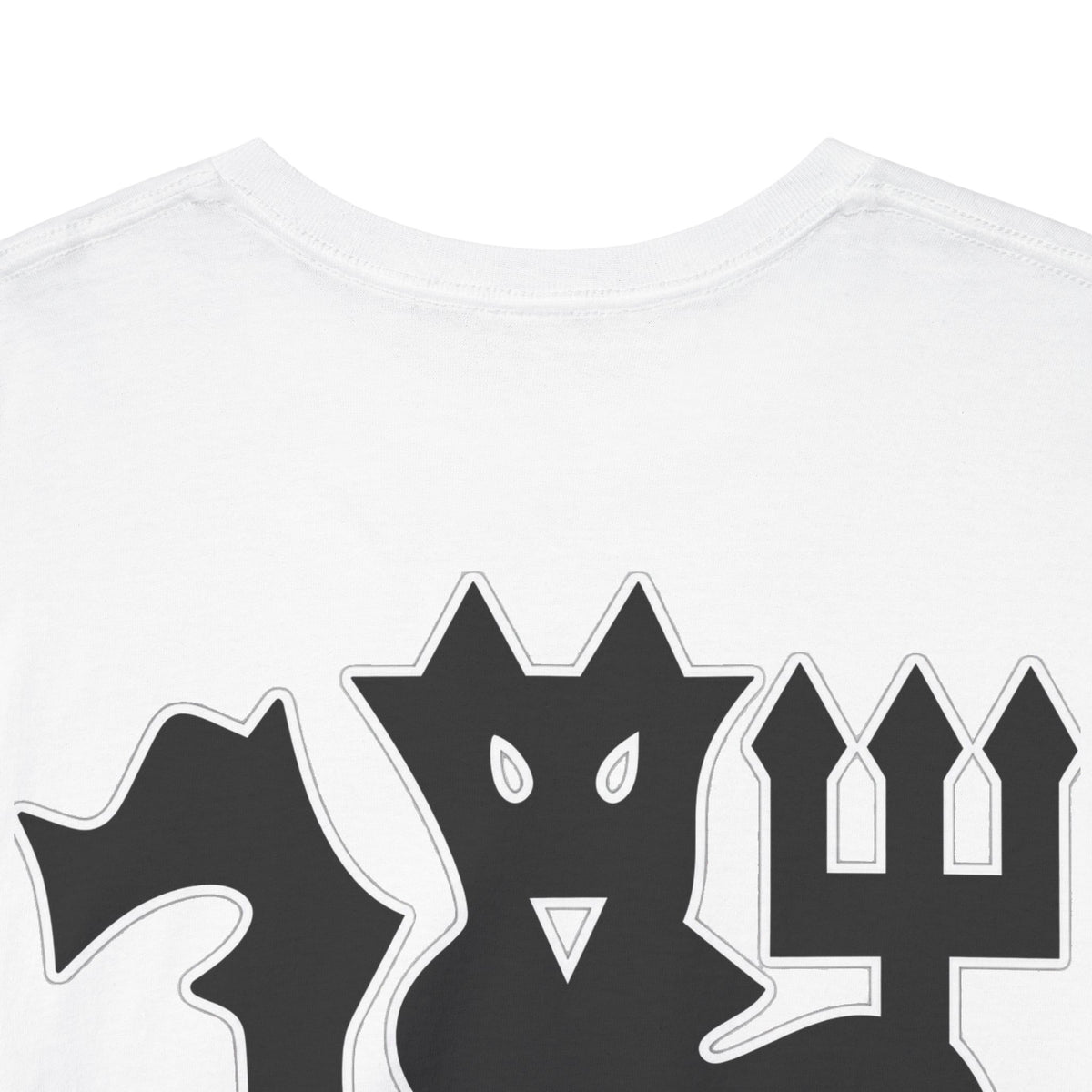 Manchester United Devil Cotton T-Shirt – Retro Trident Football Crest Tee