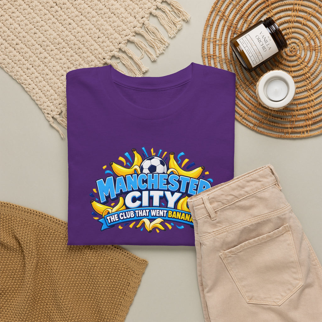 Manchester City "The Club That Went Bananas" Cotton T-Shirt