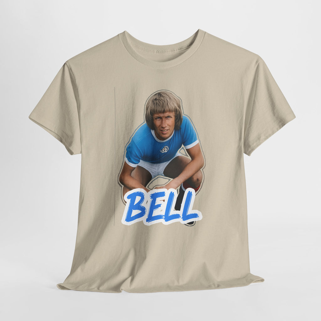 Colin Bell Manchester City Legend Retro Soccer Tee — Vintage Player Graphic T-Shirt