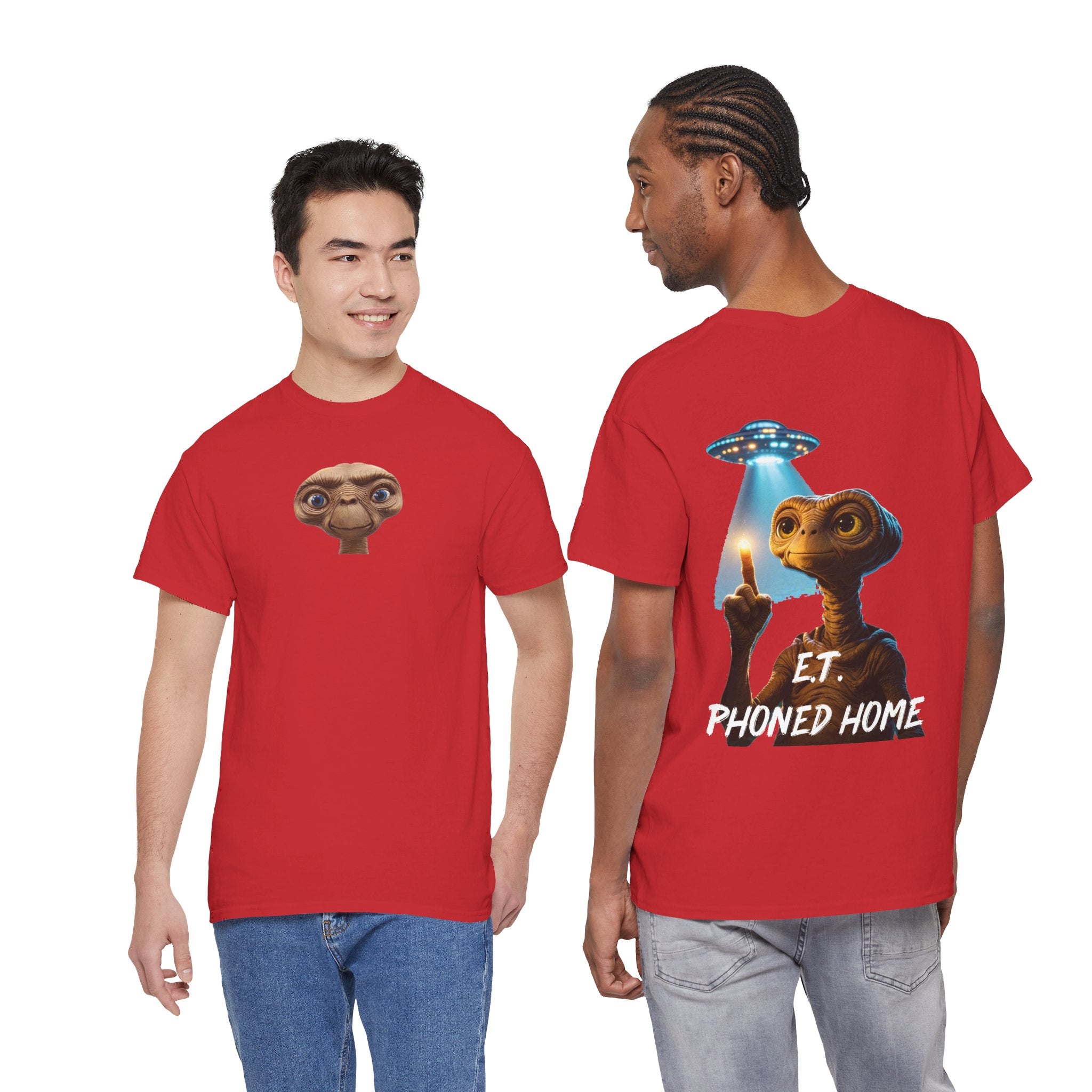 E.T. Phoned Home Tee — Retro Sci‑Fi Alien Graphic T-Shirt