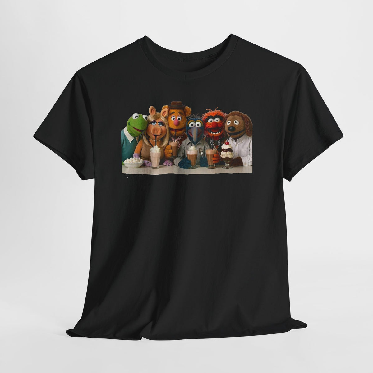 Muppet Cast Retro Poster Cotton T-Shirt
