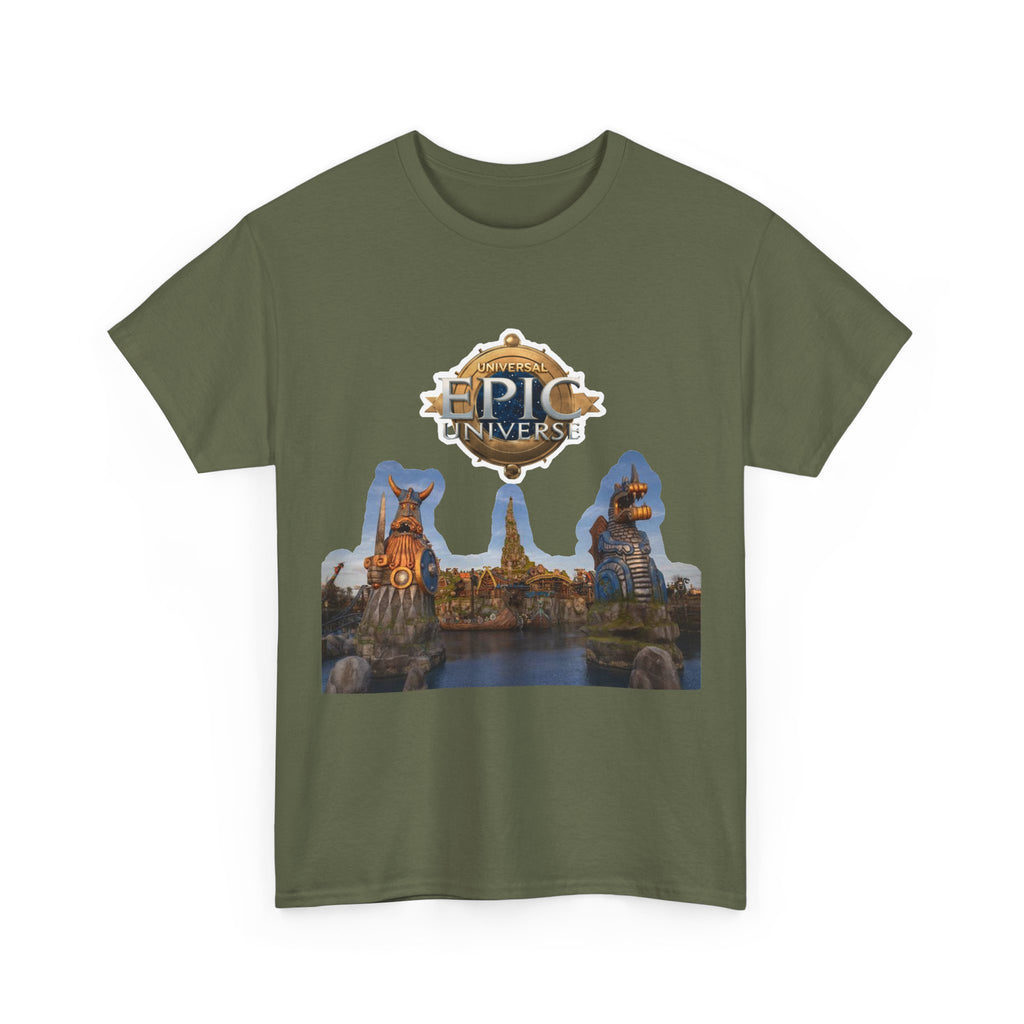 Epic Universe Theme Park T‑Shirt — Iconic Entrance Graphic Tee