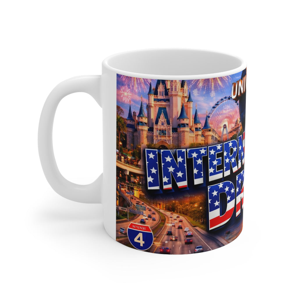 International Drive, Orlando Ceramic Coffee Cup 11oz or 15oz
