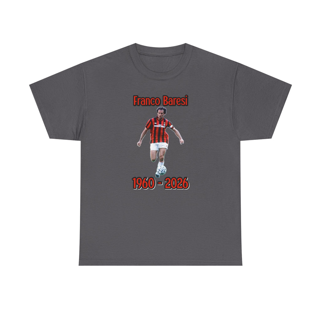 Franco Baresi 1960–2023 Memorial Soccer Tribute Tee