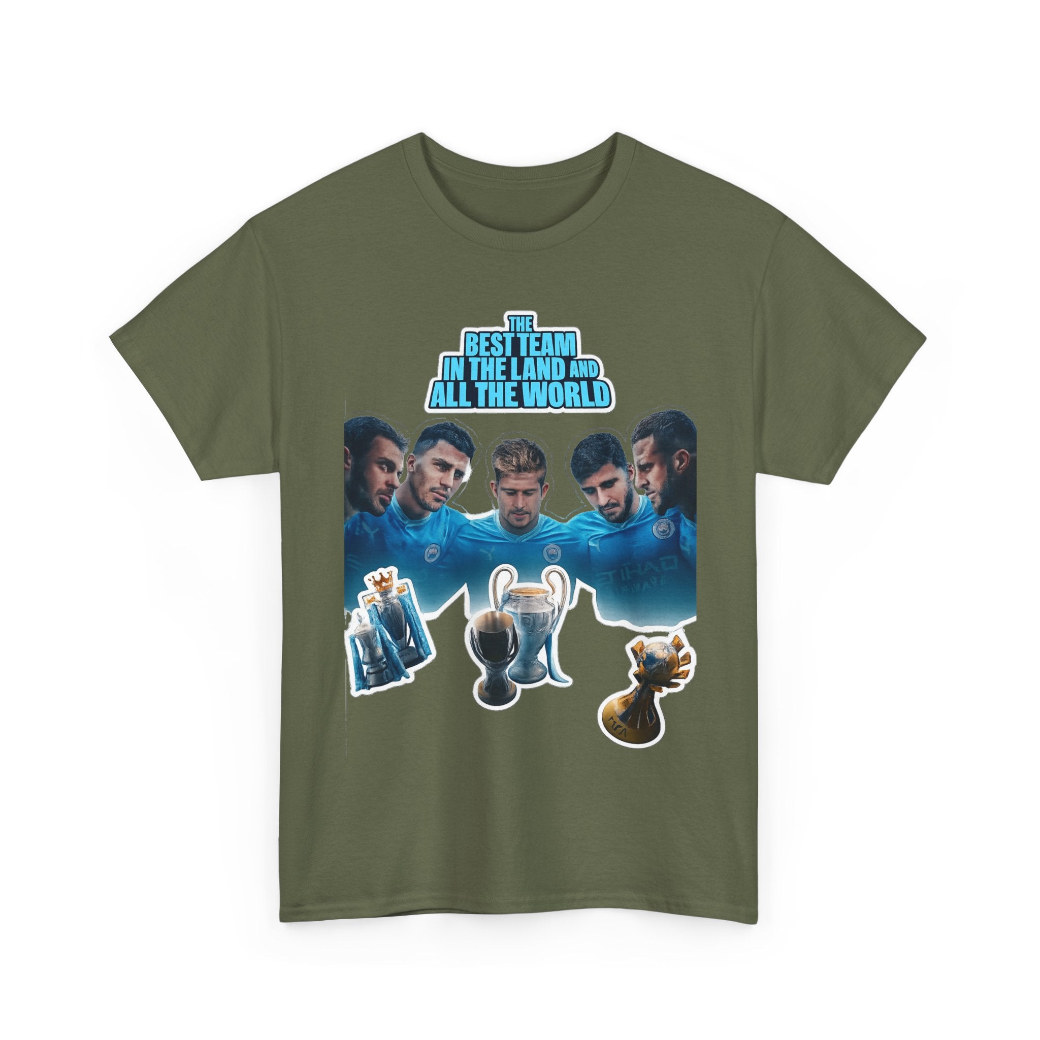 Manchester City — "Best Team in the Land and All the World" Cotton T-Shirt