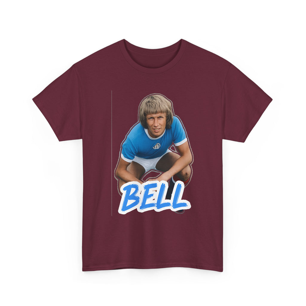Colin Bell Manchester City Legend Retro Soccer Tee — Vintage Player Graphic T-Shirt