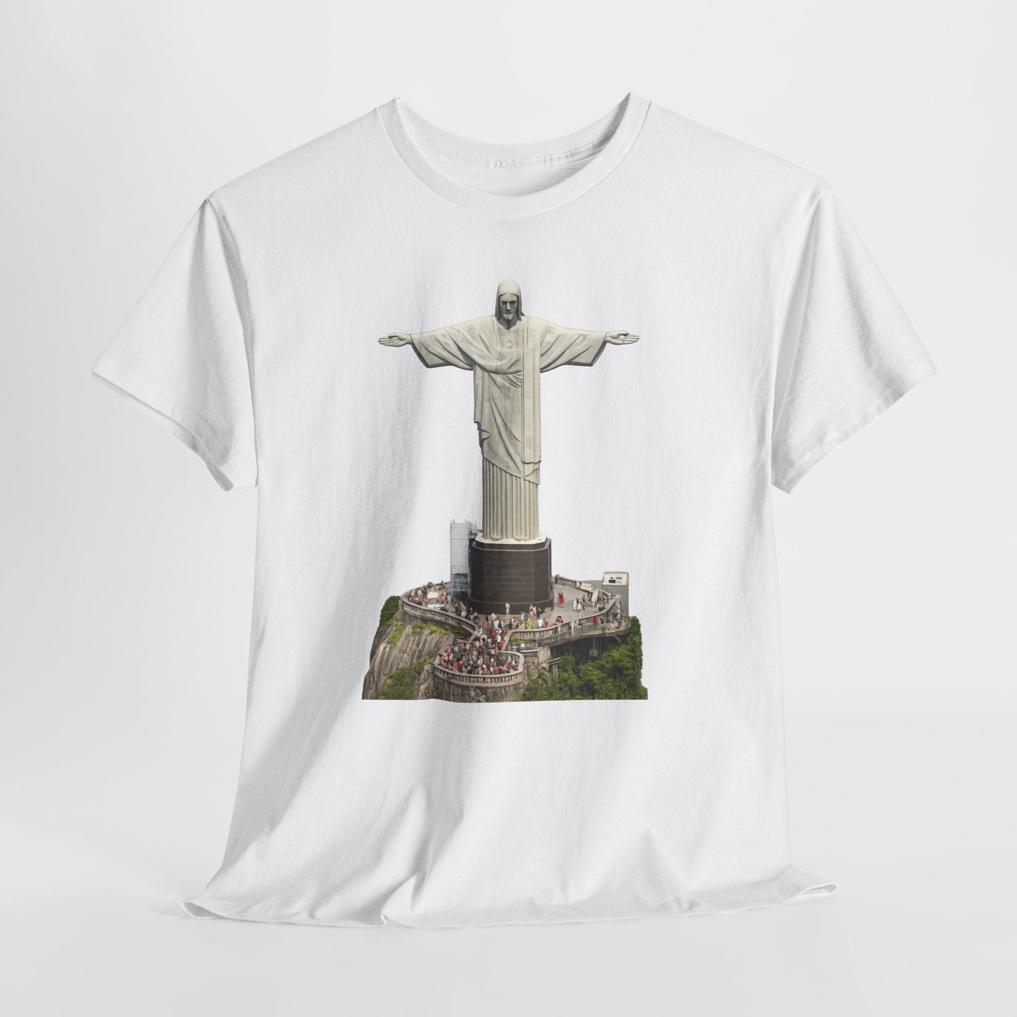 Christ the Redeemer Rio T-Shirt — Brazil Travel & Faith Souvenir Tee