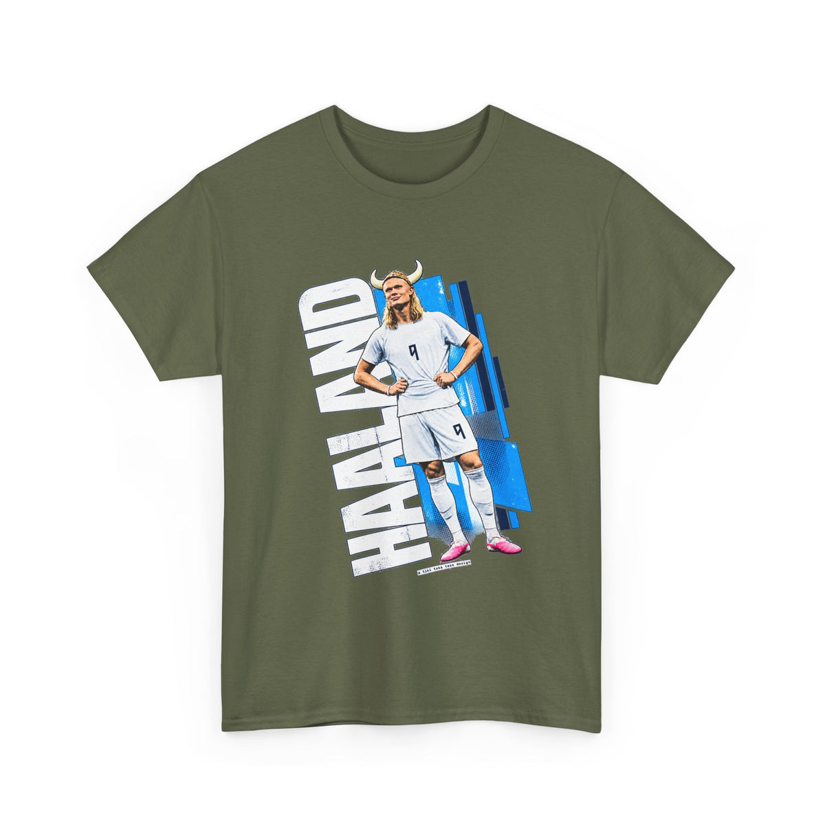 Erling Haaland Inspired Unisex Heavy Cotton Tee