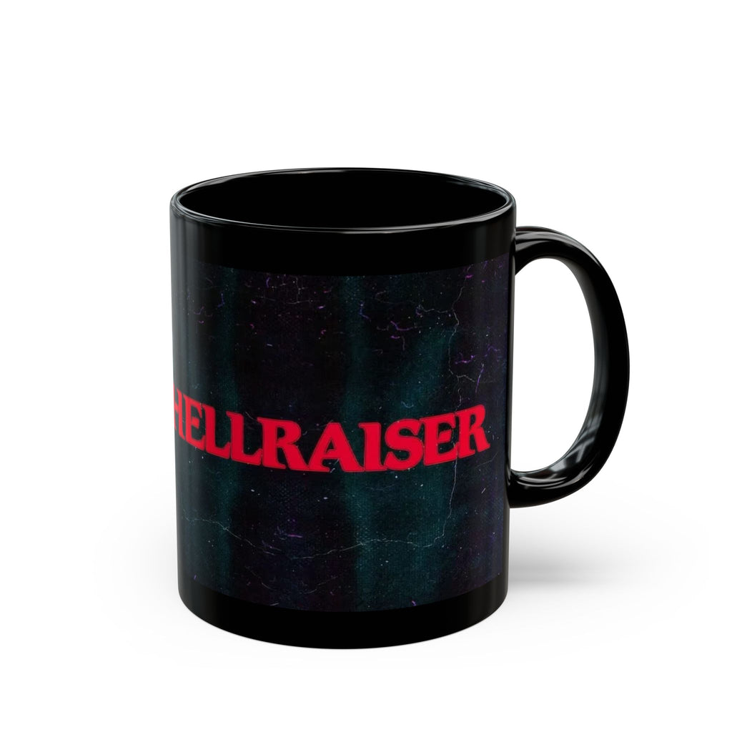 Hellraiser Movie Logo Black Coffee Mug — Horror Fan 11oz/15oz
