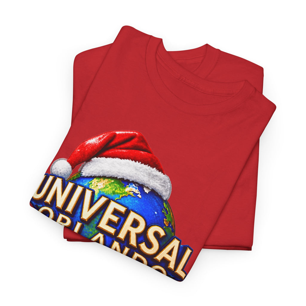 Universal Orlando Merry Christmas Cotton T-Shirt