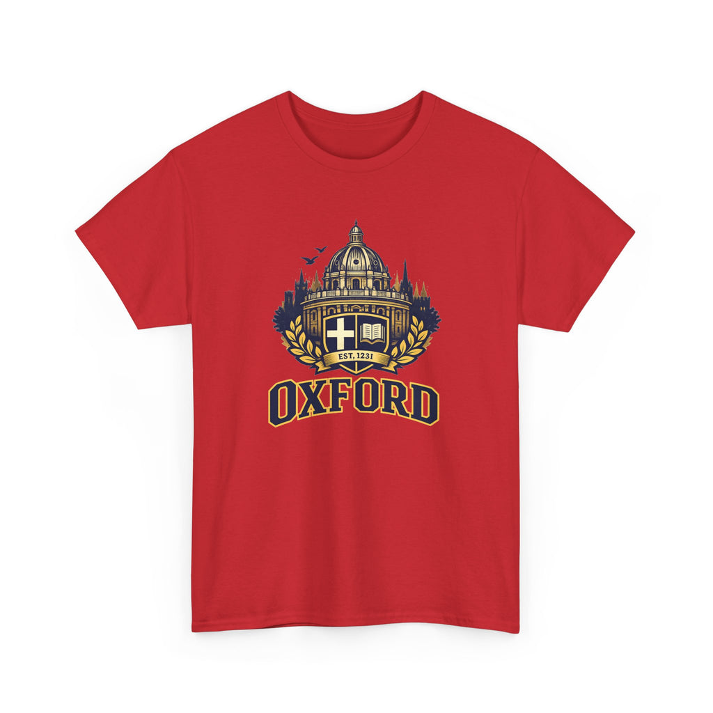Oxford Crest T-Shirt — Vintage University Graphic Tee