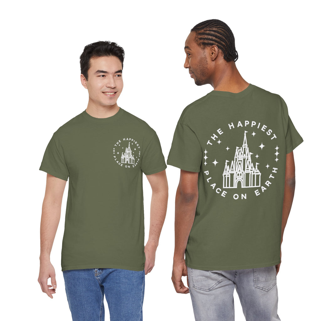 Castle Graphic Tee — "The Happiest Place on Earth" Theme Park T‑Shirt