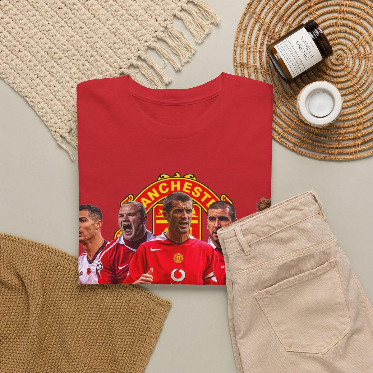 Manchester United Legends Cotton T-Shirt