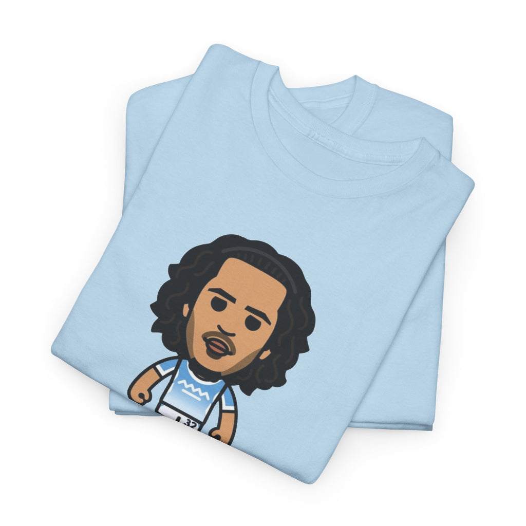 Ayyoub Bouaddi Manchester City Cartoon Character Cotton T-Shirt