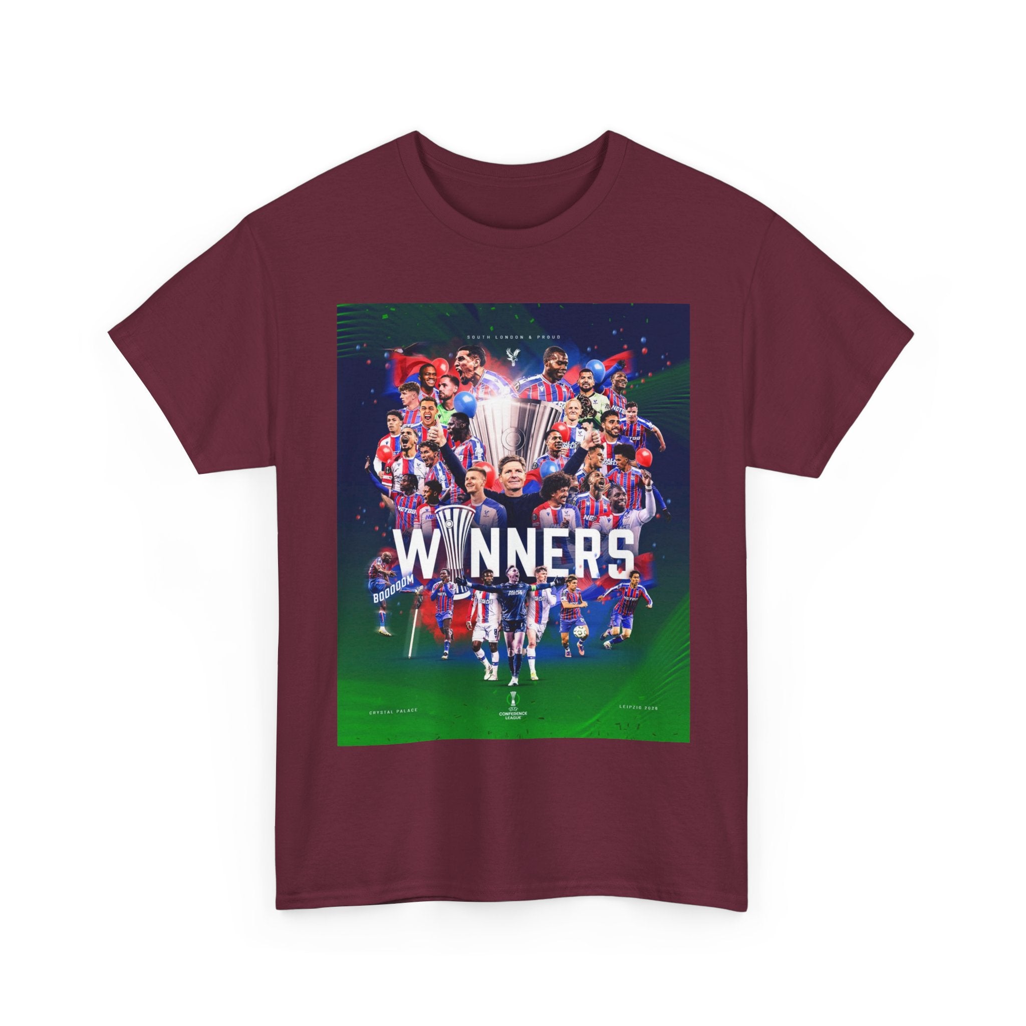 Crystal Palace UEFA Conference Winners Collage T‑Shirt