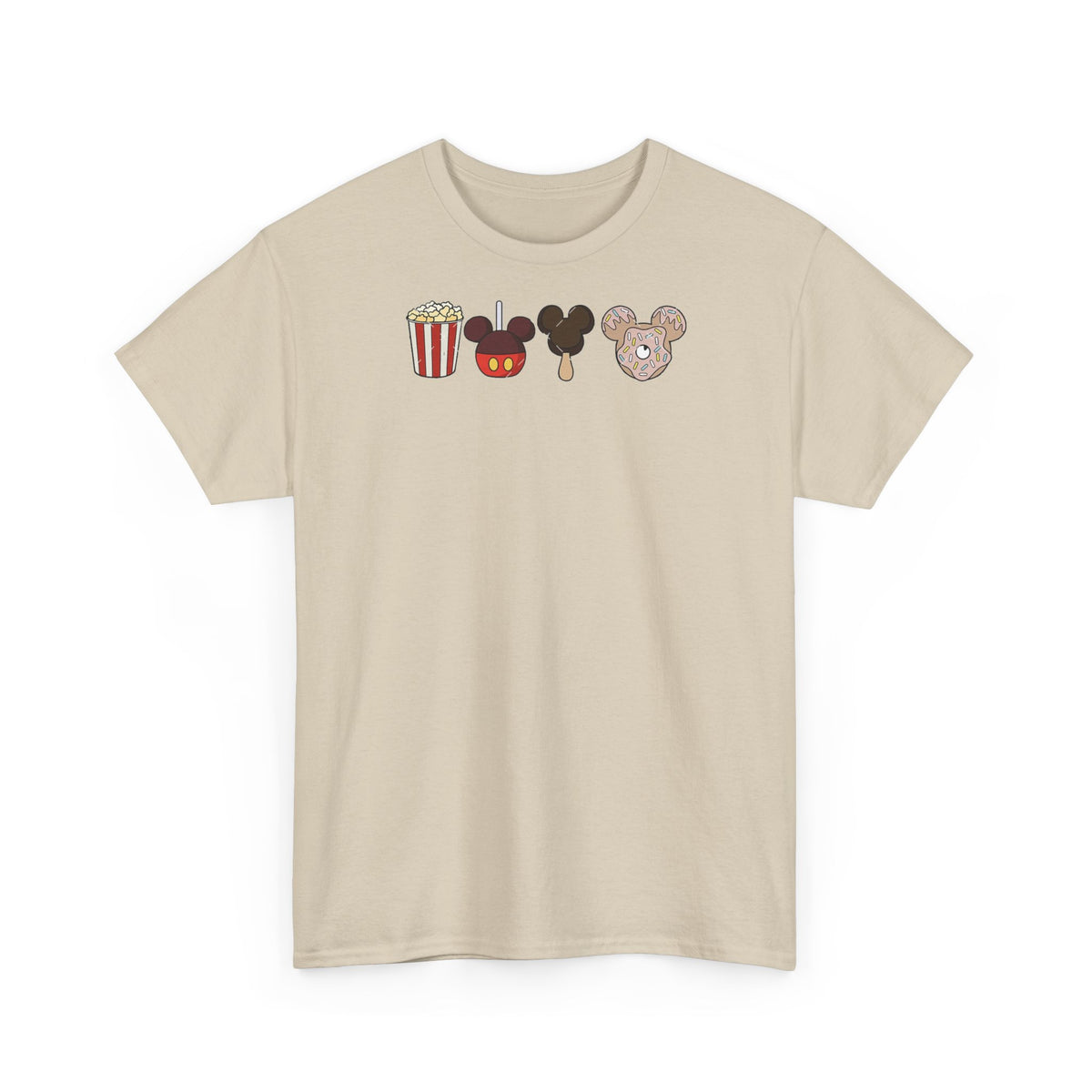 Disney snacks inspired Unisex Heavy Cotton Tee