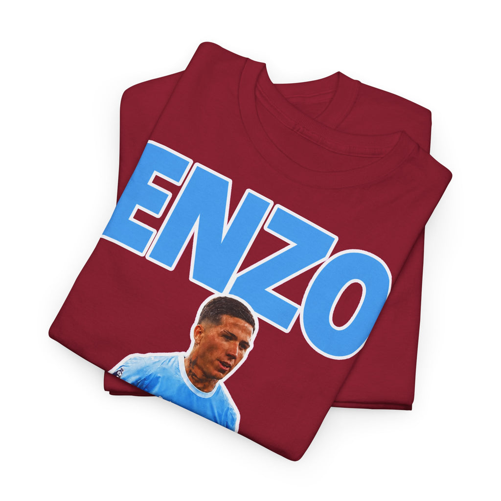 Enzo Fernandez Manchester City Inspired Cotton T-Shirt