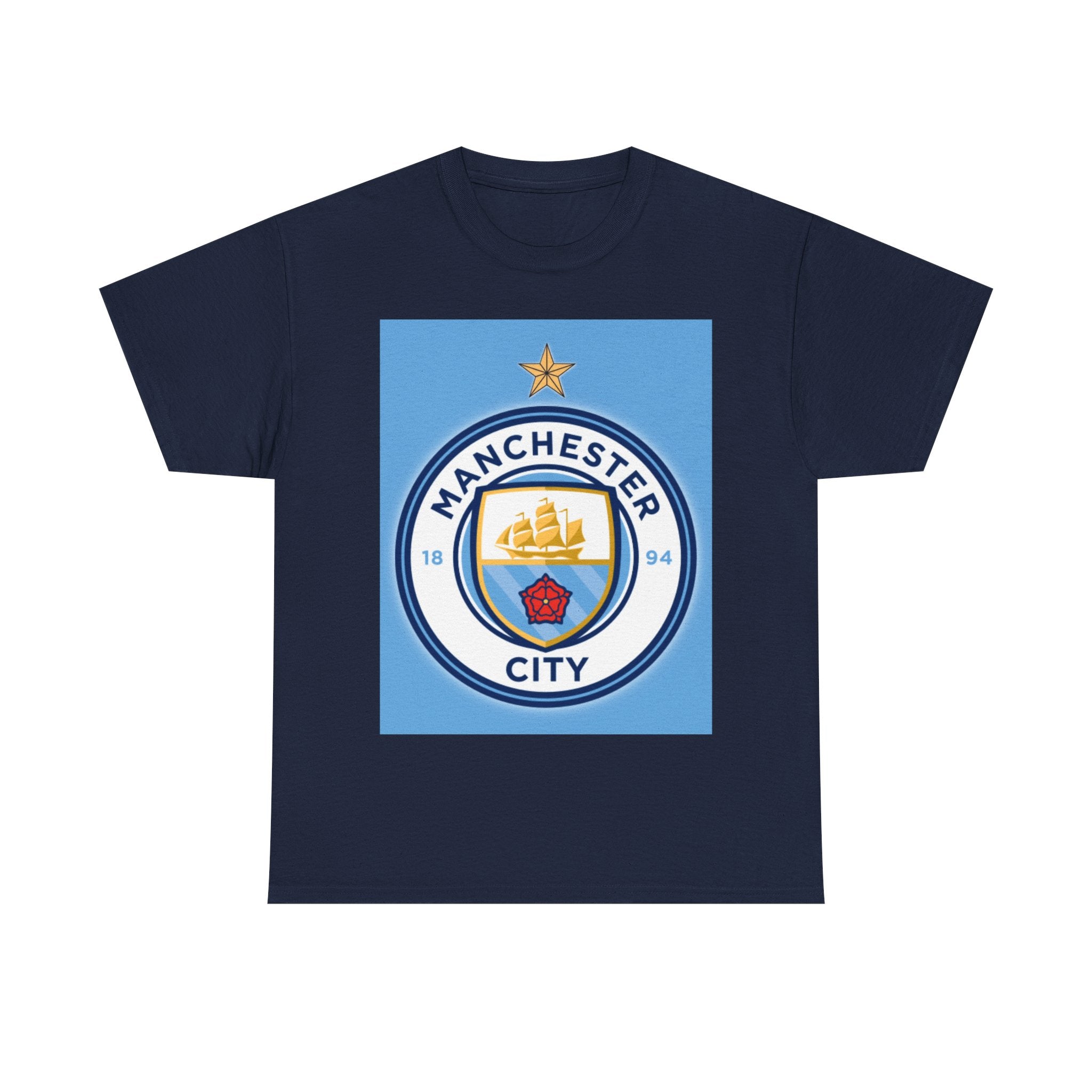 Manchester City Logo T-Shirt – Football Fan Tee