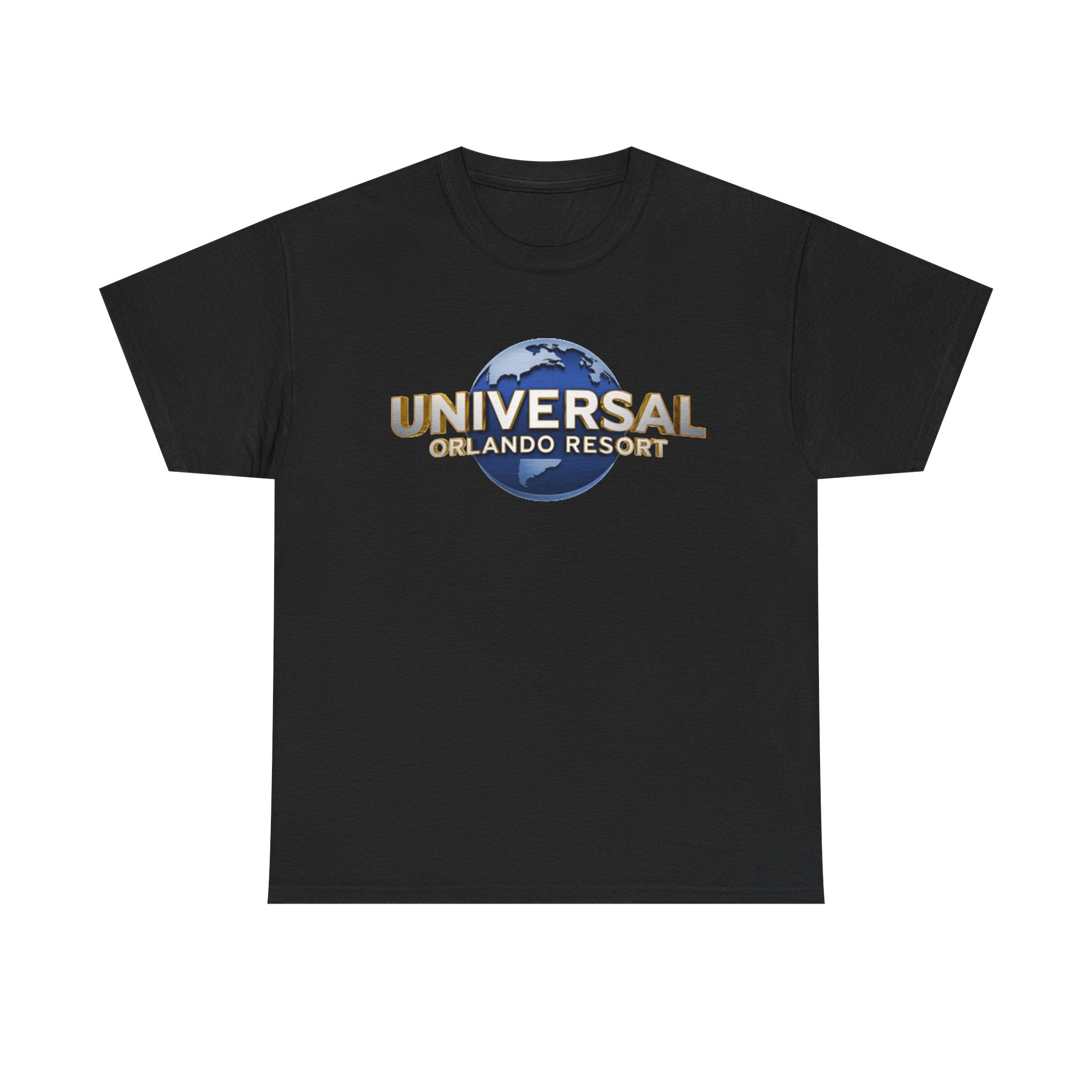 Universal Orlando Resort T‑Shirt — Retro Globe Logo Souvenir Tee